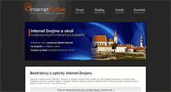 Desktop Screenshot of internetkulisek.cz
