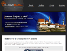 Tablet Screenshot of internetkulisek.cz